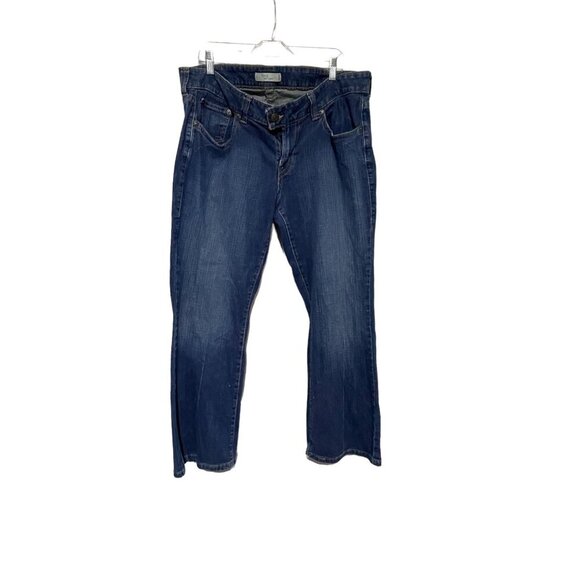 Levi's Ladies Regular Fit 542 Flare Denim Jeans Blue Size 20 - Picture 1 of 5